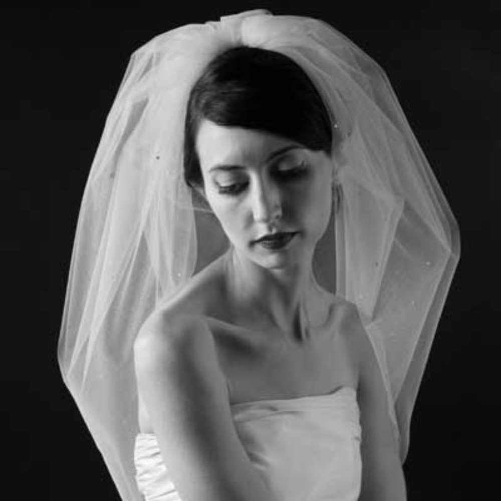 Sara Gabriel Ivory Bridal Veil